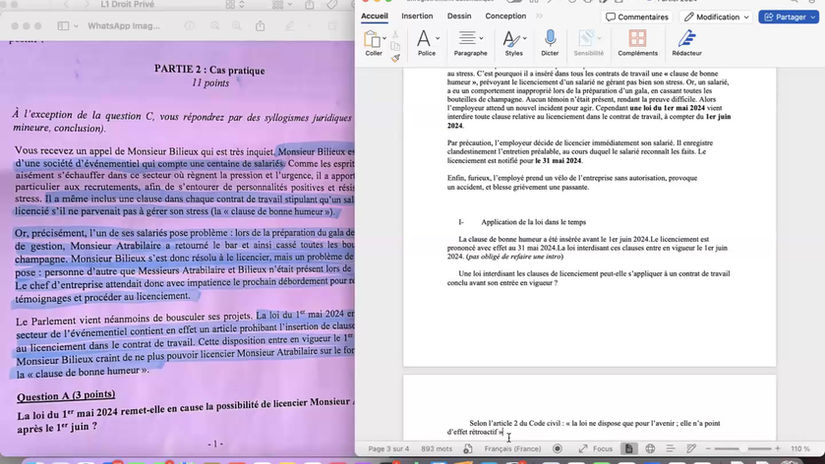 Droit Privé Partiel 2024